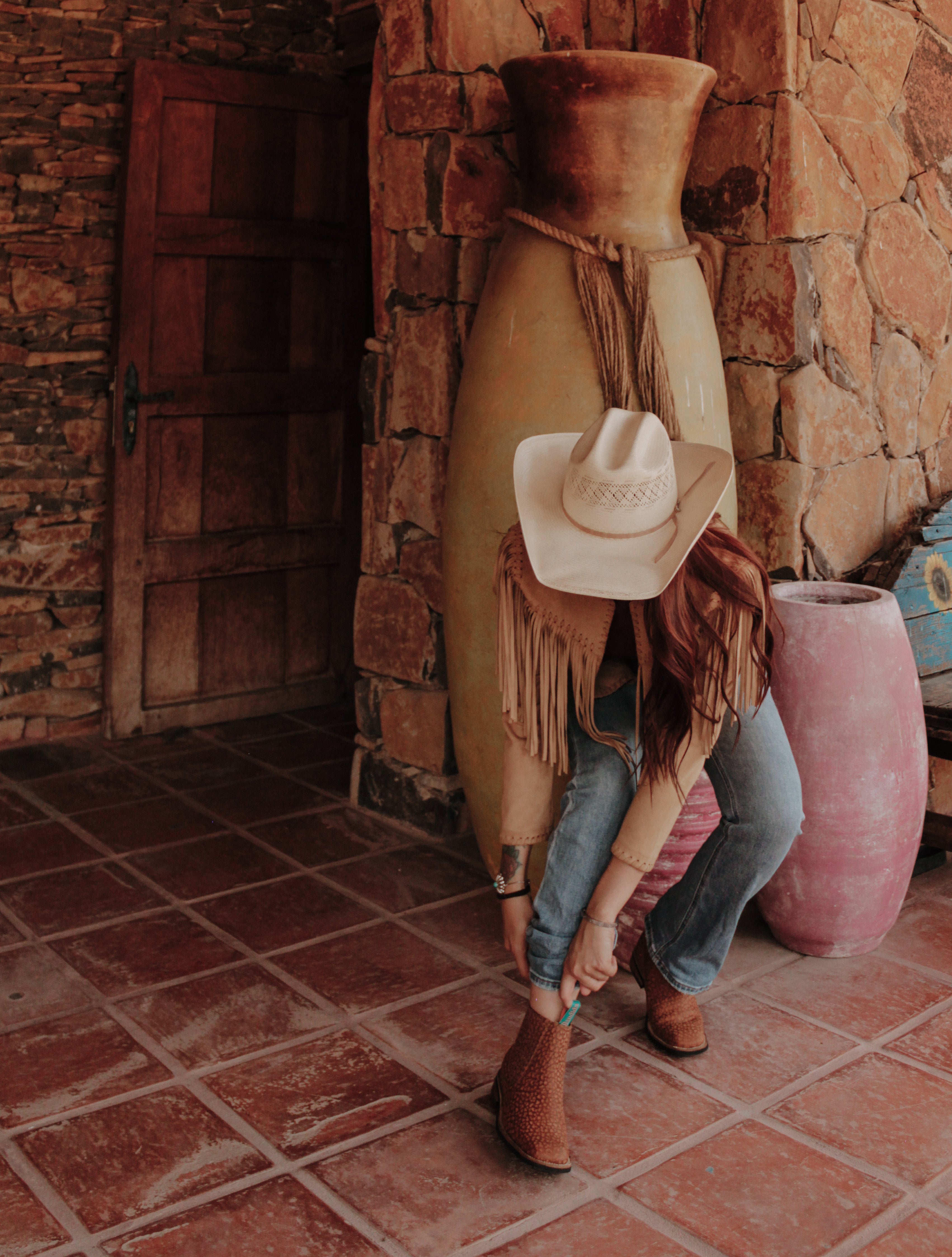Botín Vaquero de Mujer