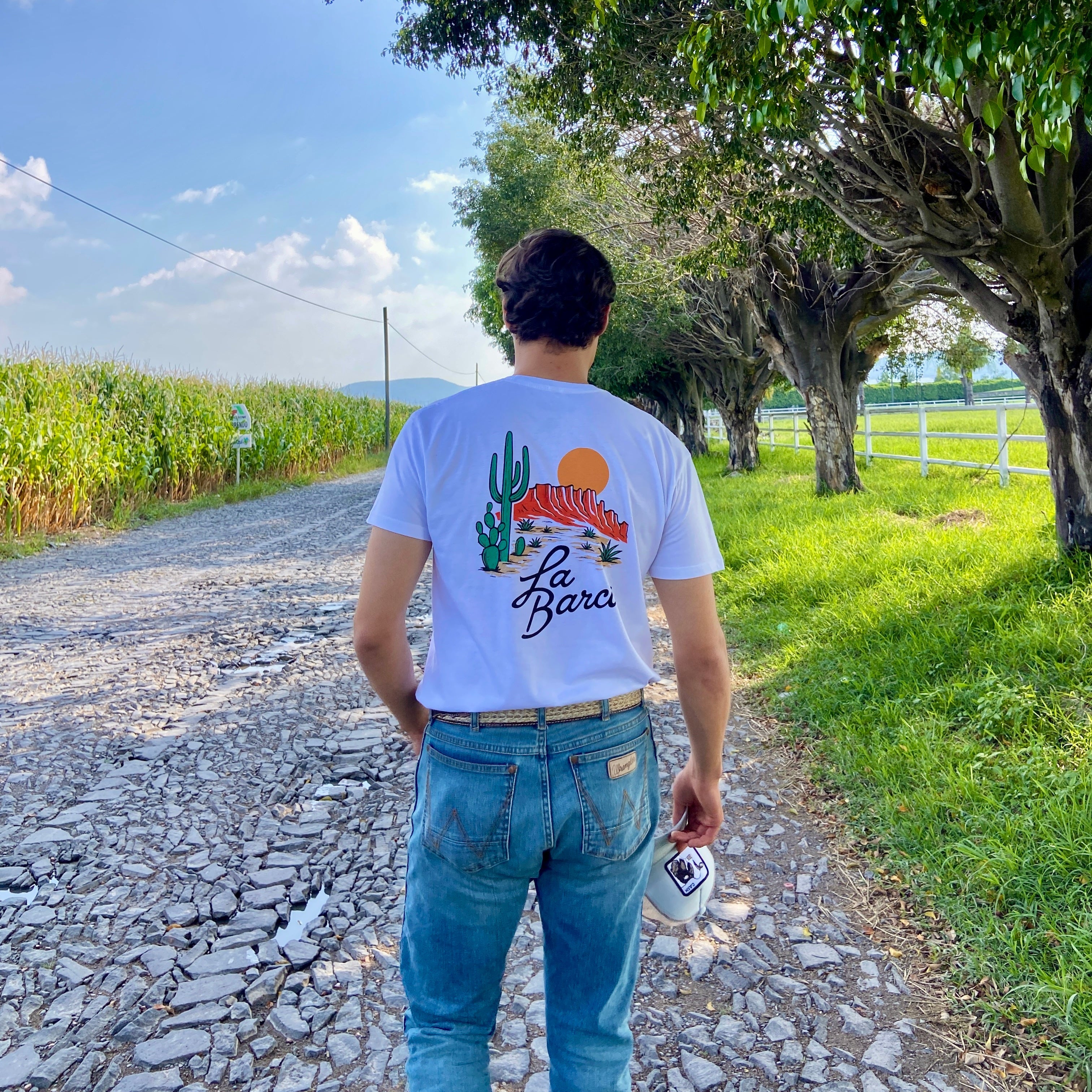 Playera Vaquera para Hombre "Horizonte"