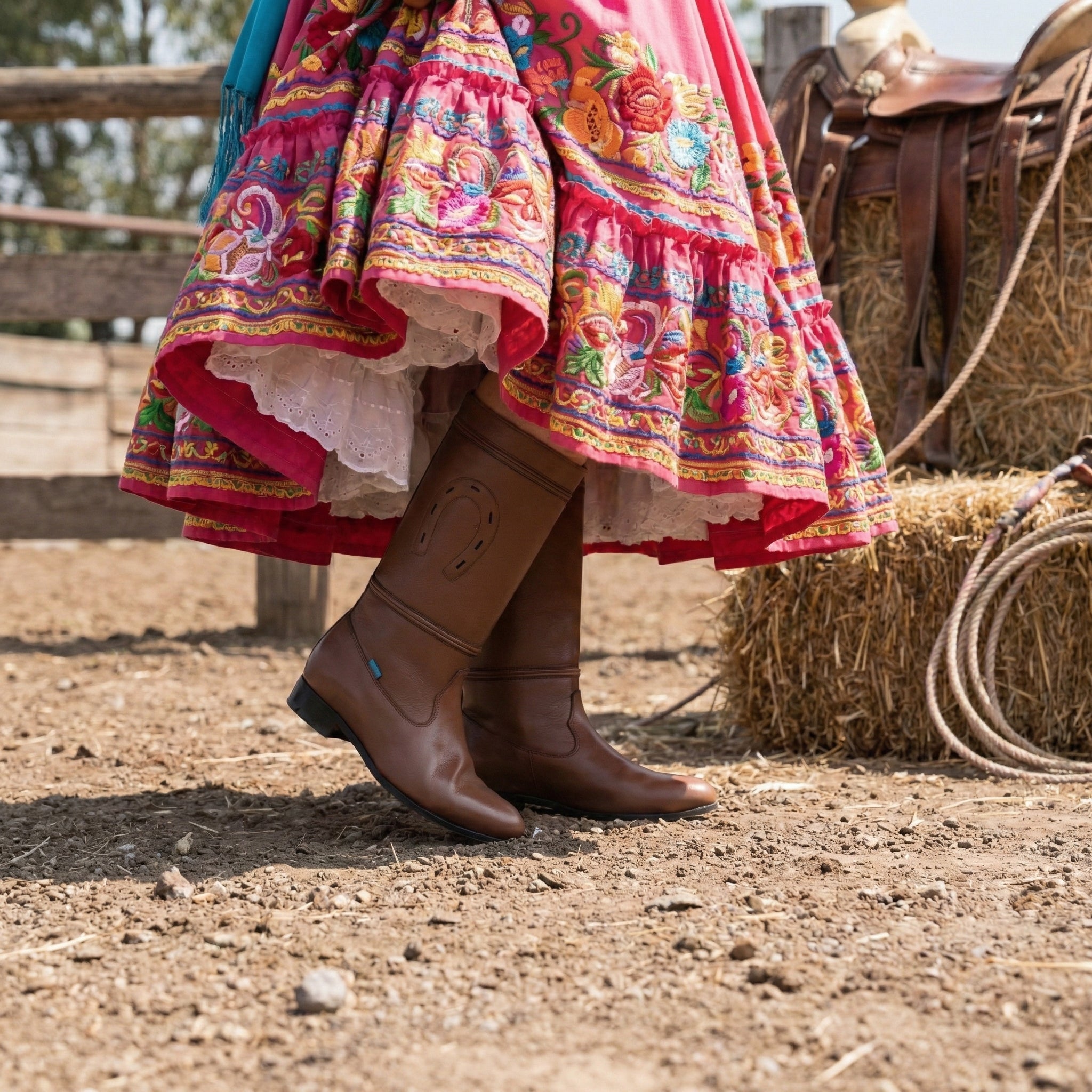 Bota Jalisco para Escaramuzas