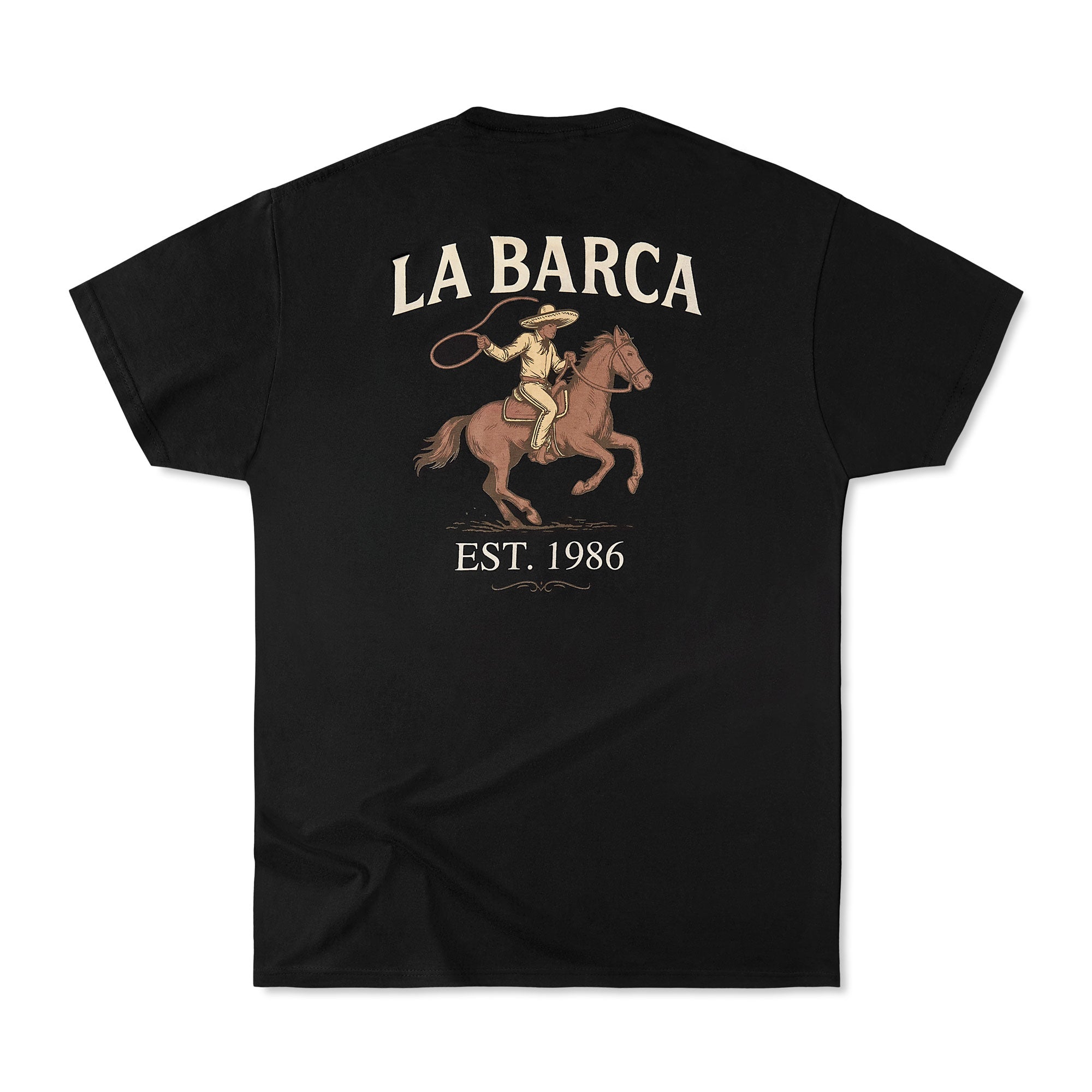 Playera Vaquera para Hombre "Est. 1986"