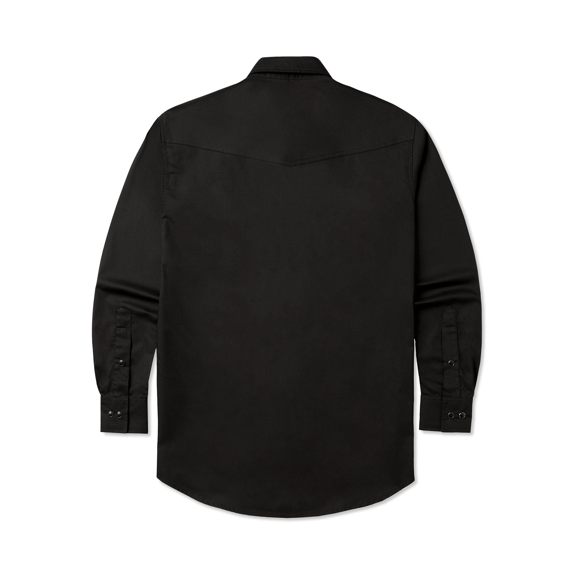 Camisa Vaquera para Hombre Negro