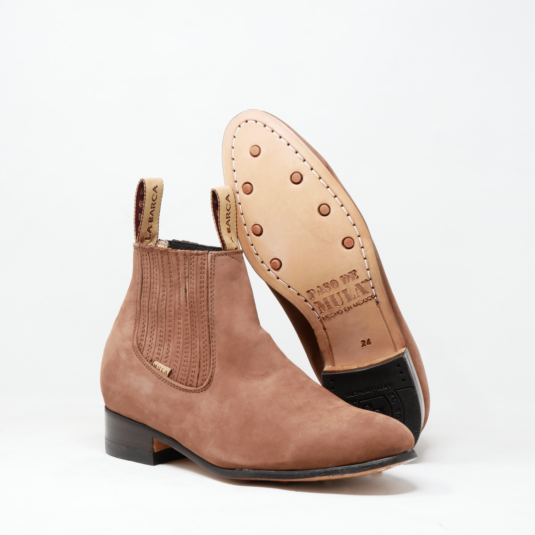 Botín Charro Paso de Mula Nobuck - Botín La Barca