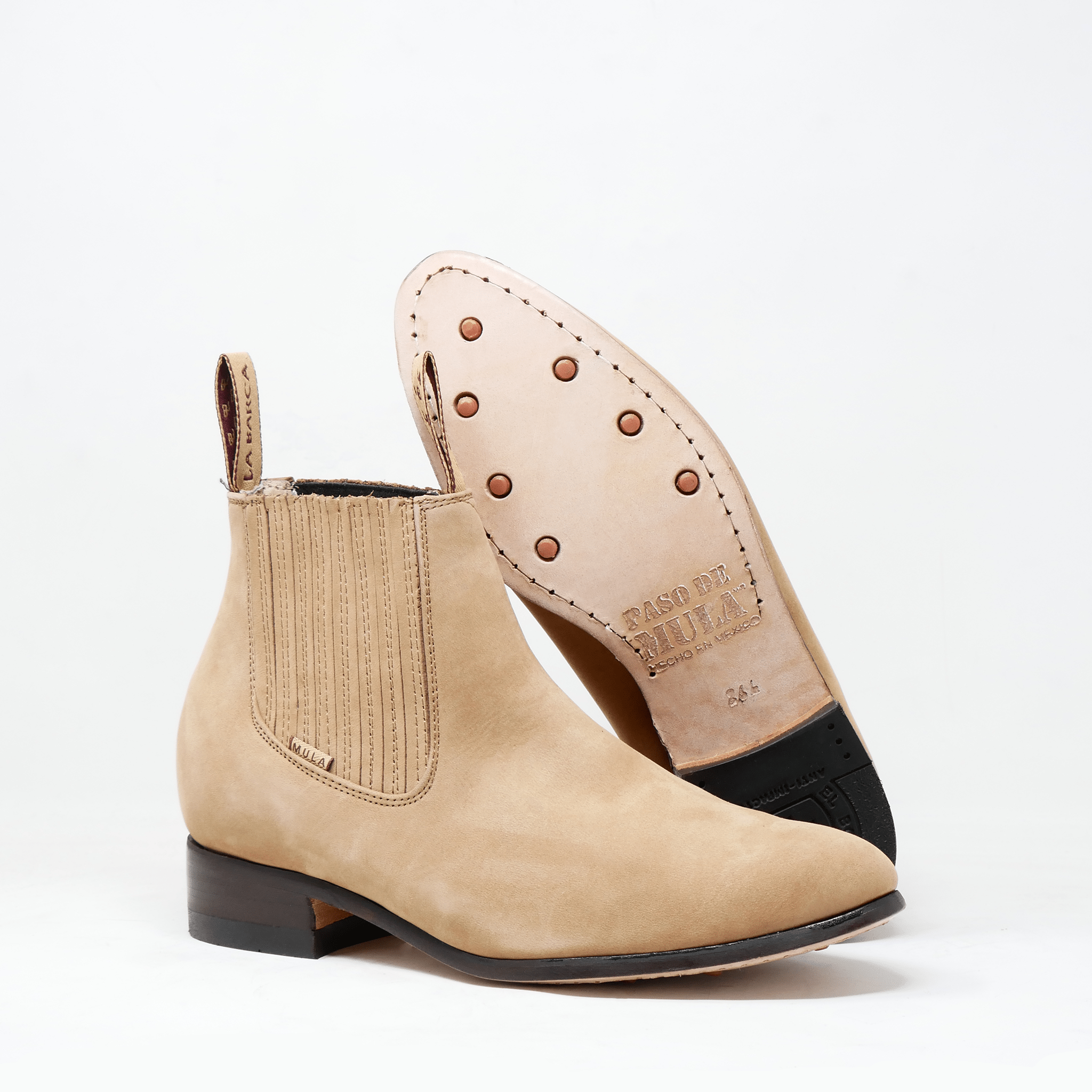 Botín Charro Paso de Mula Nobuck - Botín La Barca