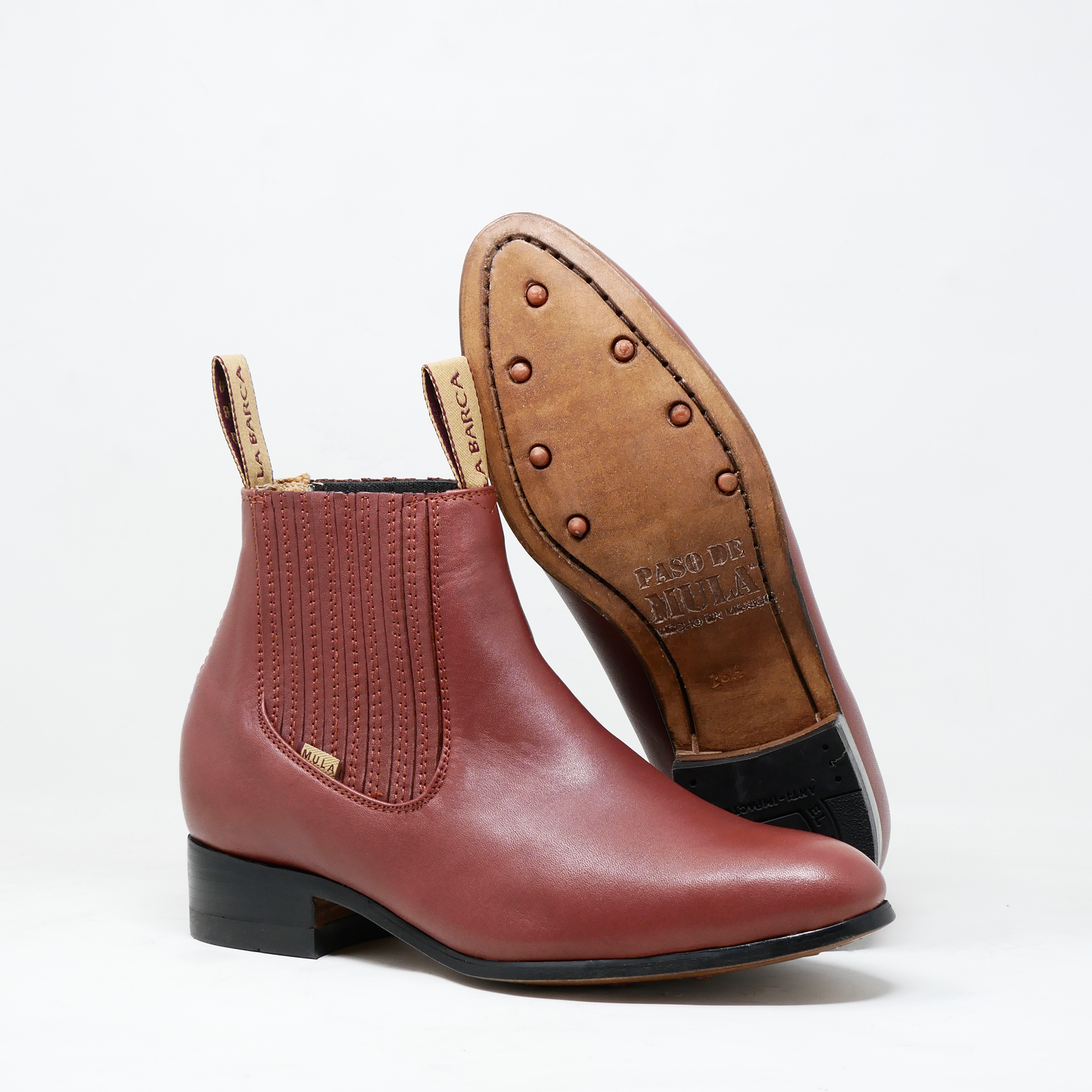 Botín Charro Paso de Mula