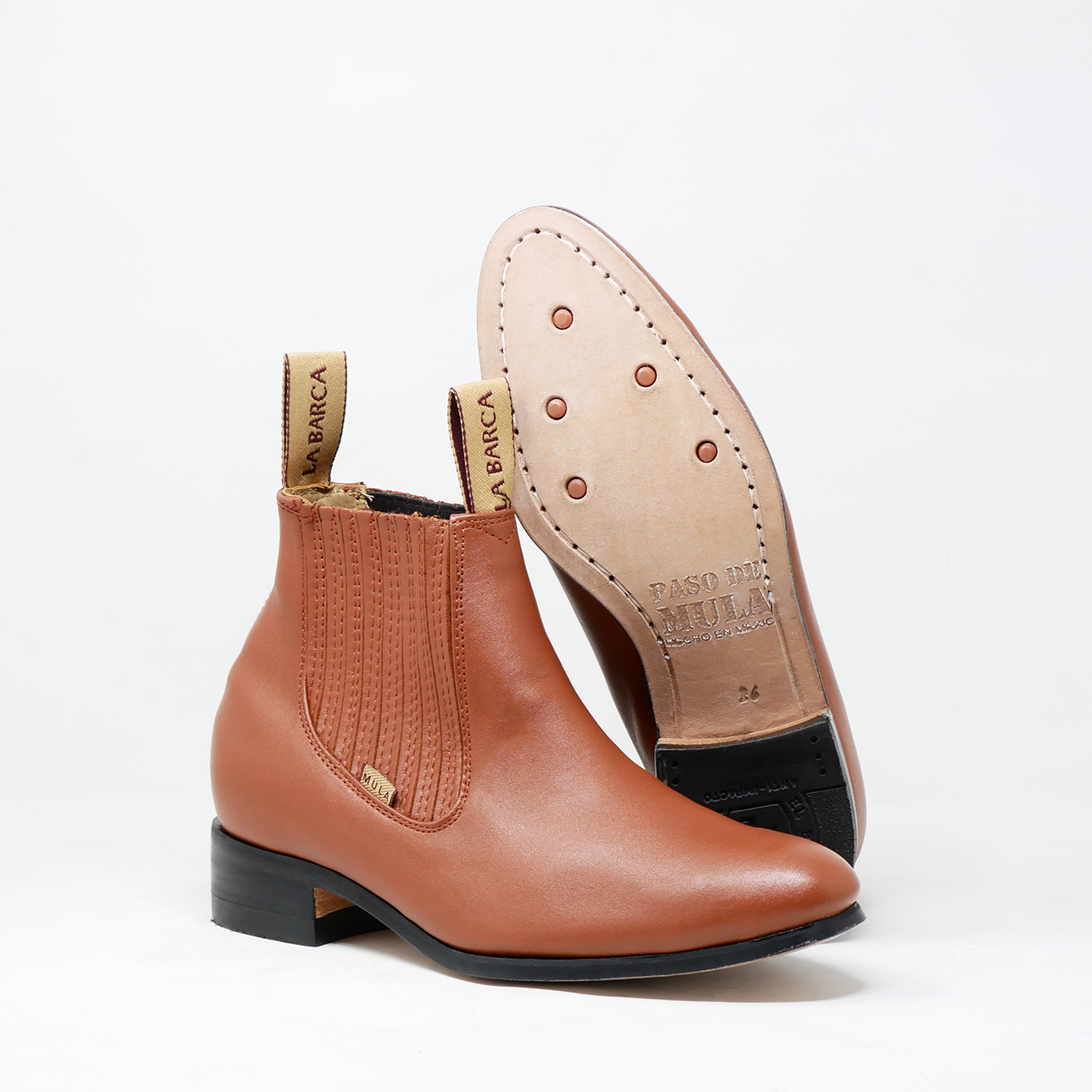 Botín Charro Paso de Mula