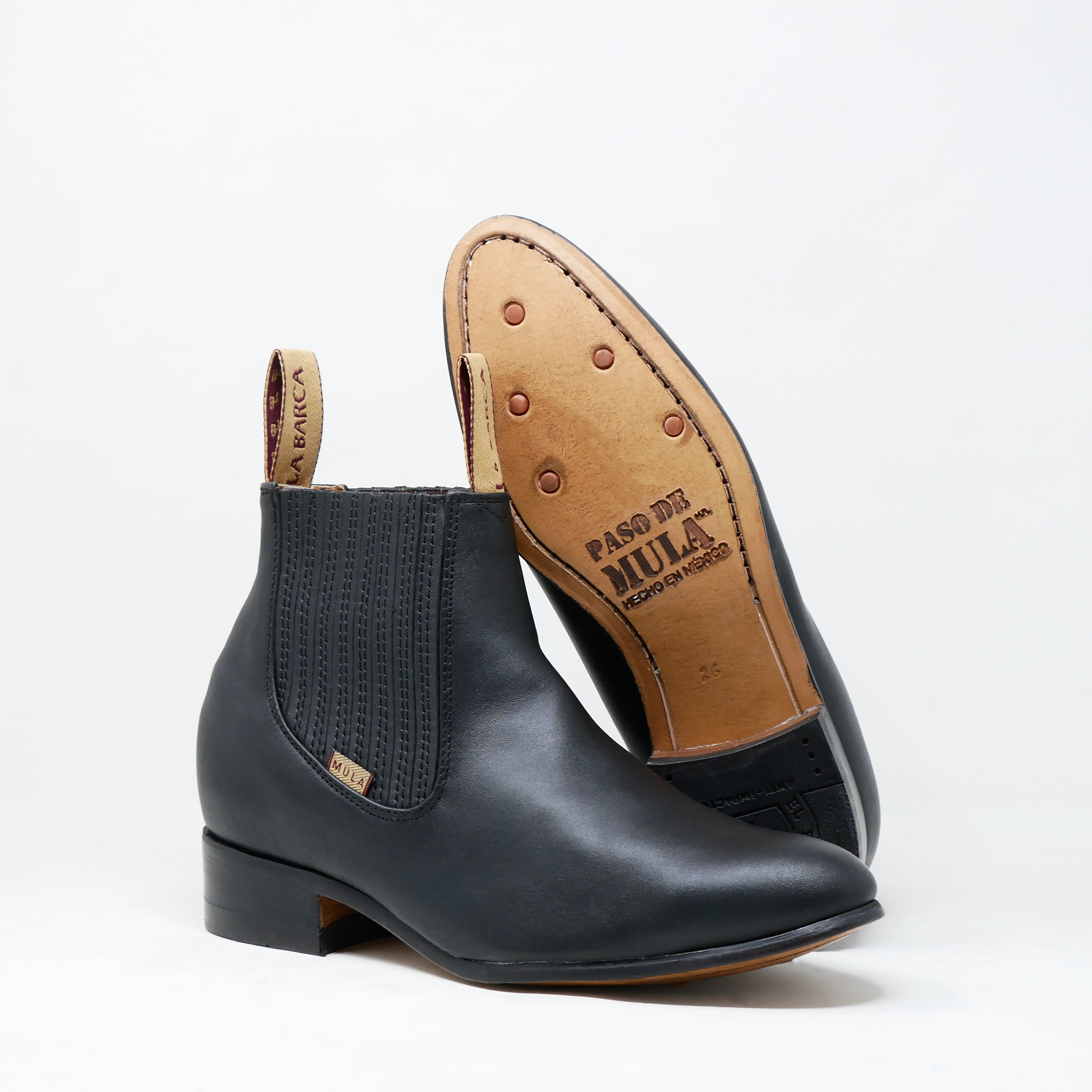 Botín Charro Paso de Mula