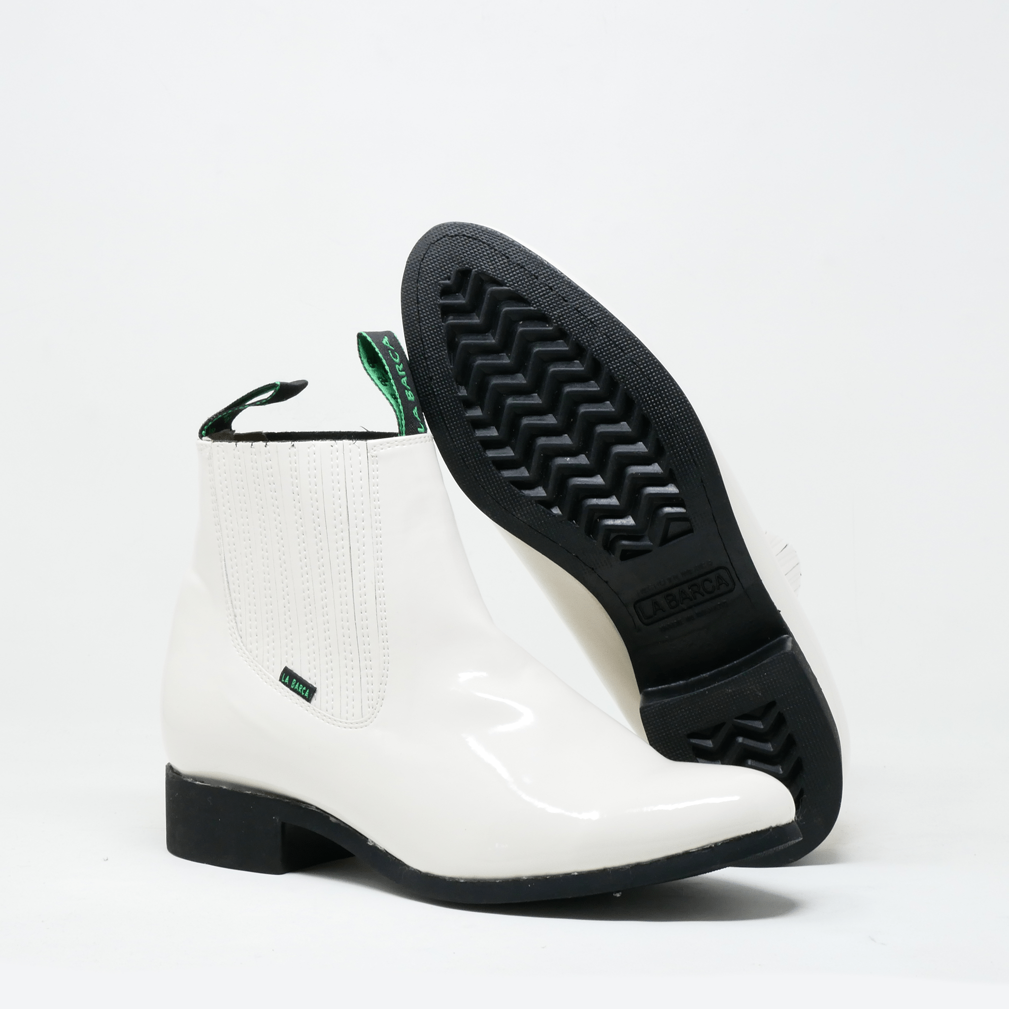 Botín de Charol Suela de Hule - Botín La Barca