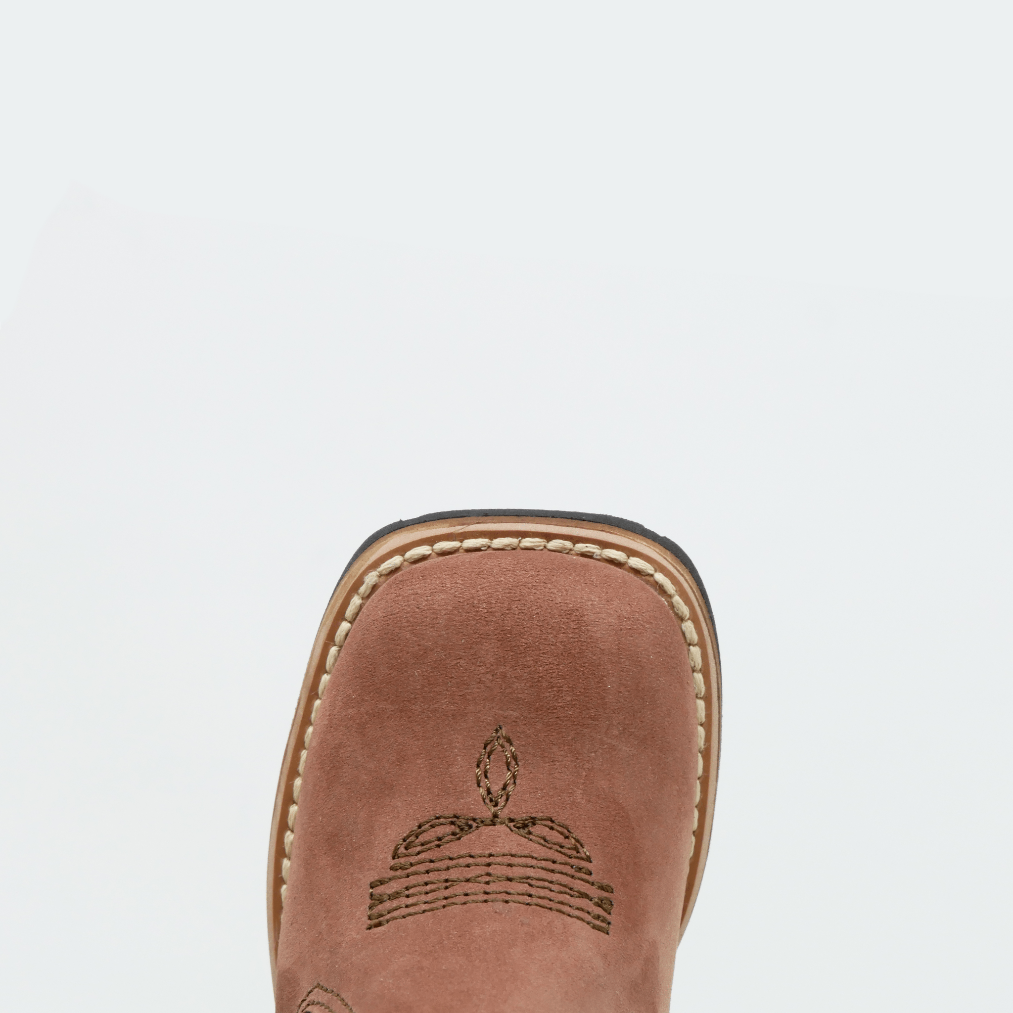 Botín Vaquero para Bebé Caoba - Botín La Barca