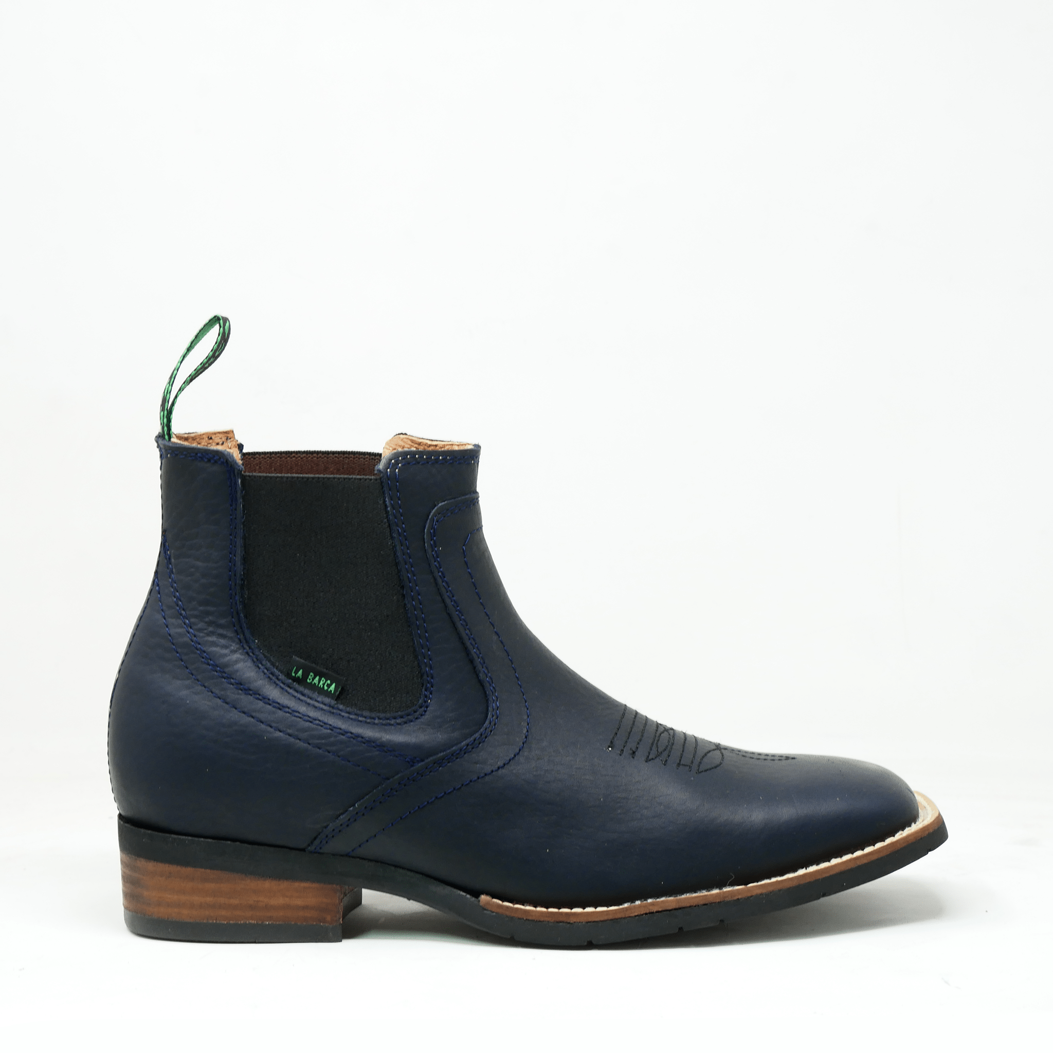 Botin vaquero bulldog suela de hule - Botín La Barca