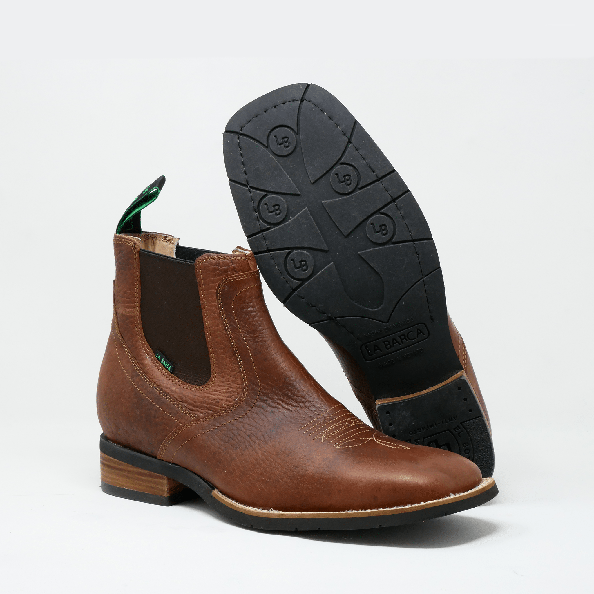 Botin Vaquero Color Maple para Hombre - Botín La Barca