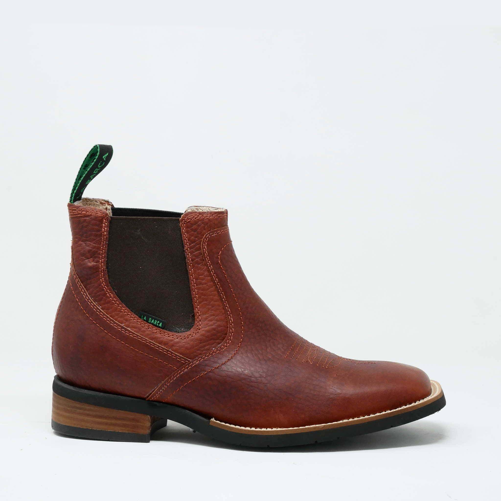 Botin Vaquero Color Shedrón para Hombre - Botín La Barca