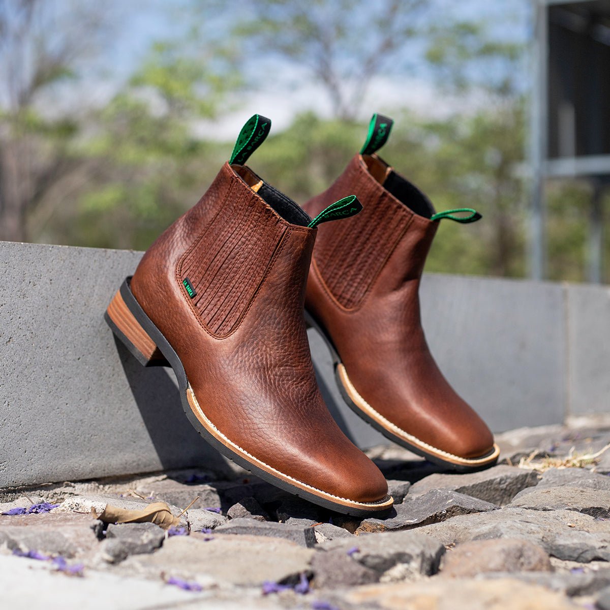 Botín Vaquero Tonalá Suela de Hule - Botín La Barca