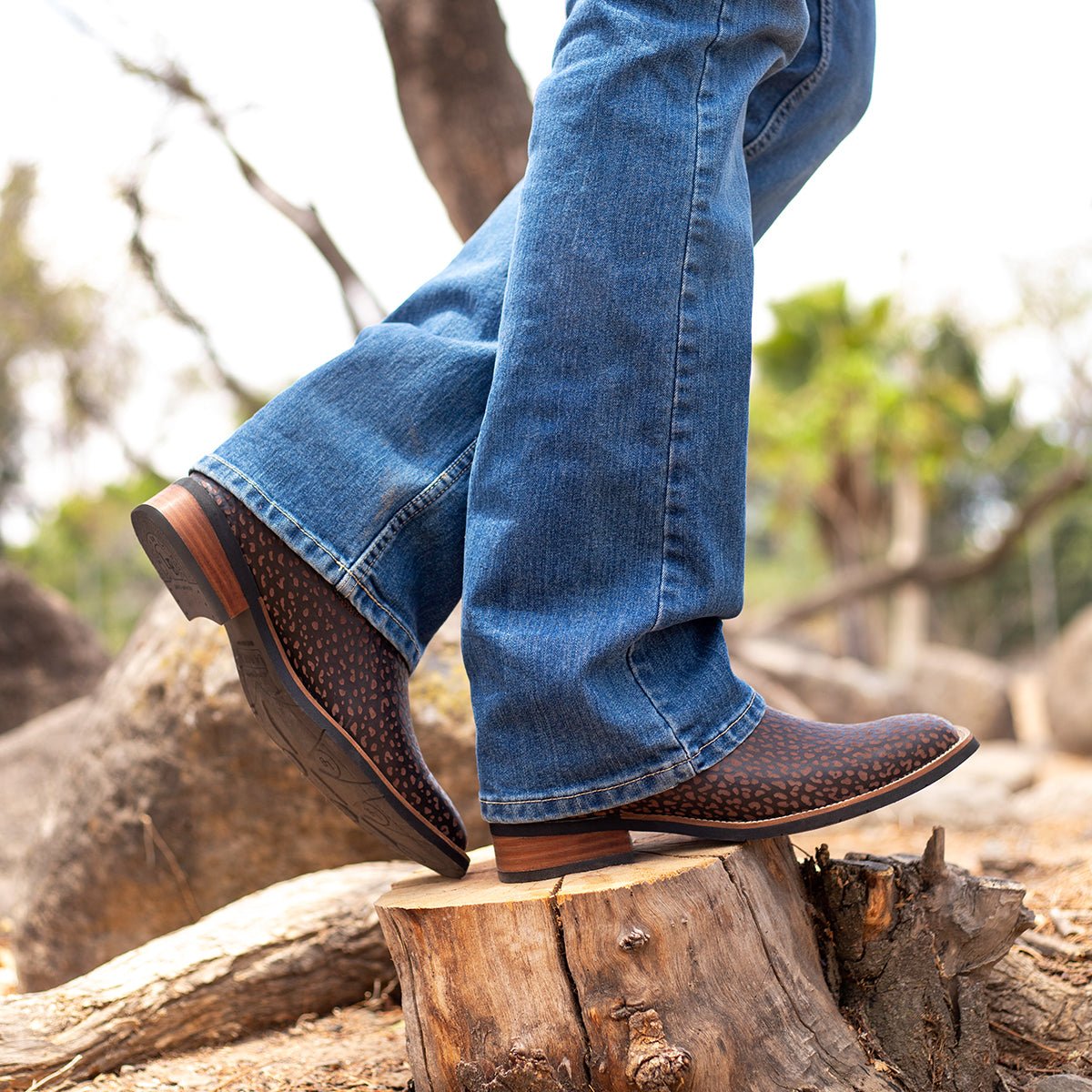 Botín Vaquero Tonalá Suela de Hule - Botín La Barca