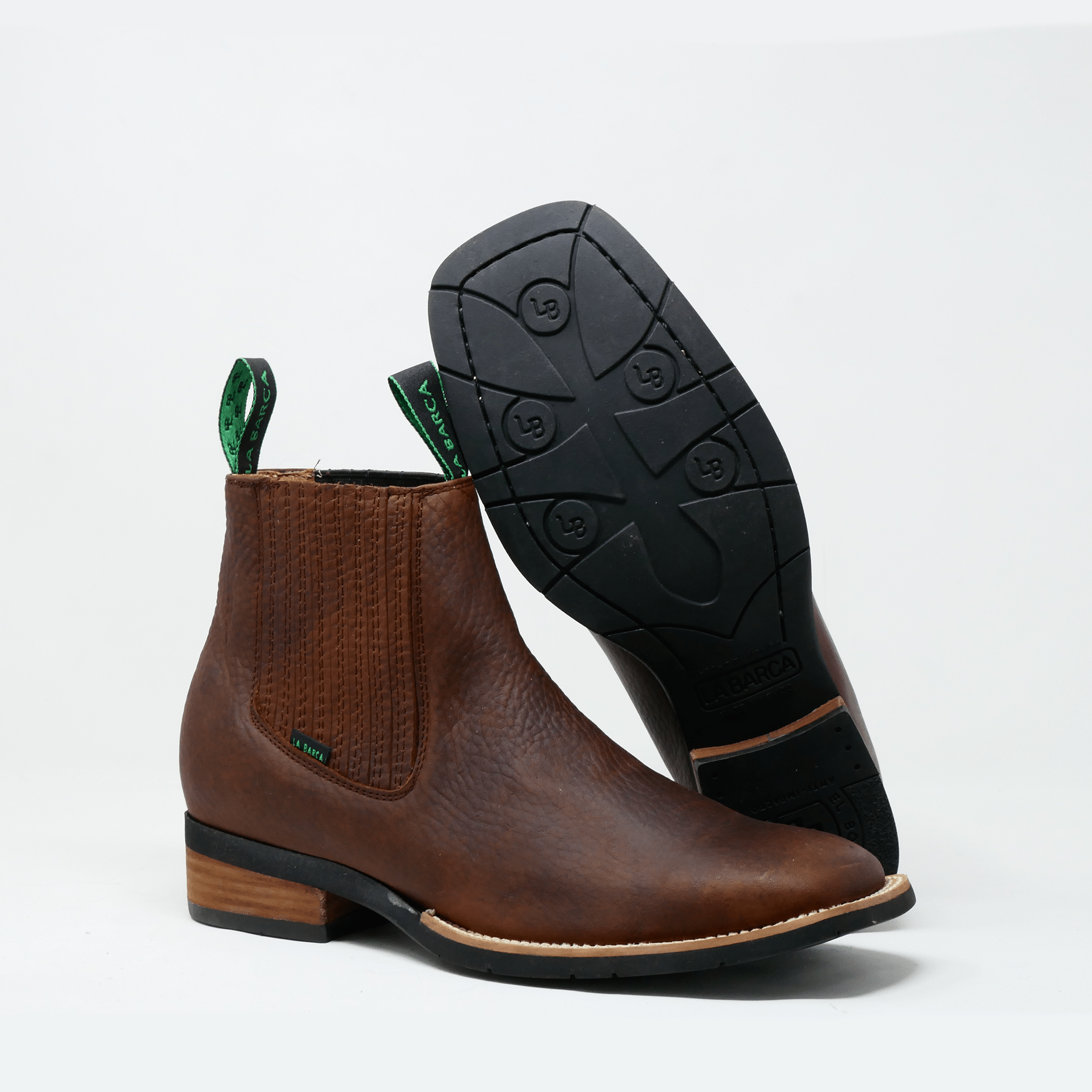 Botín Vaquero Tonalá Suela de Hule - Botín La Barca
