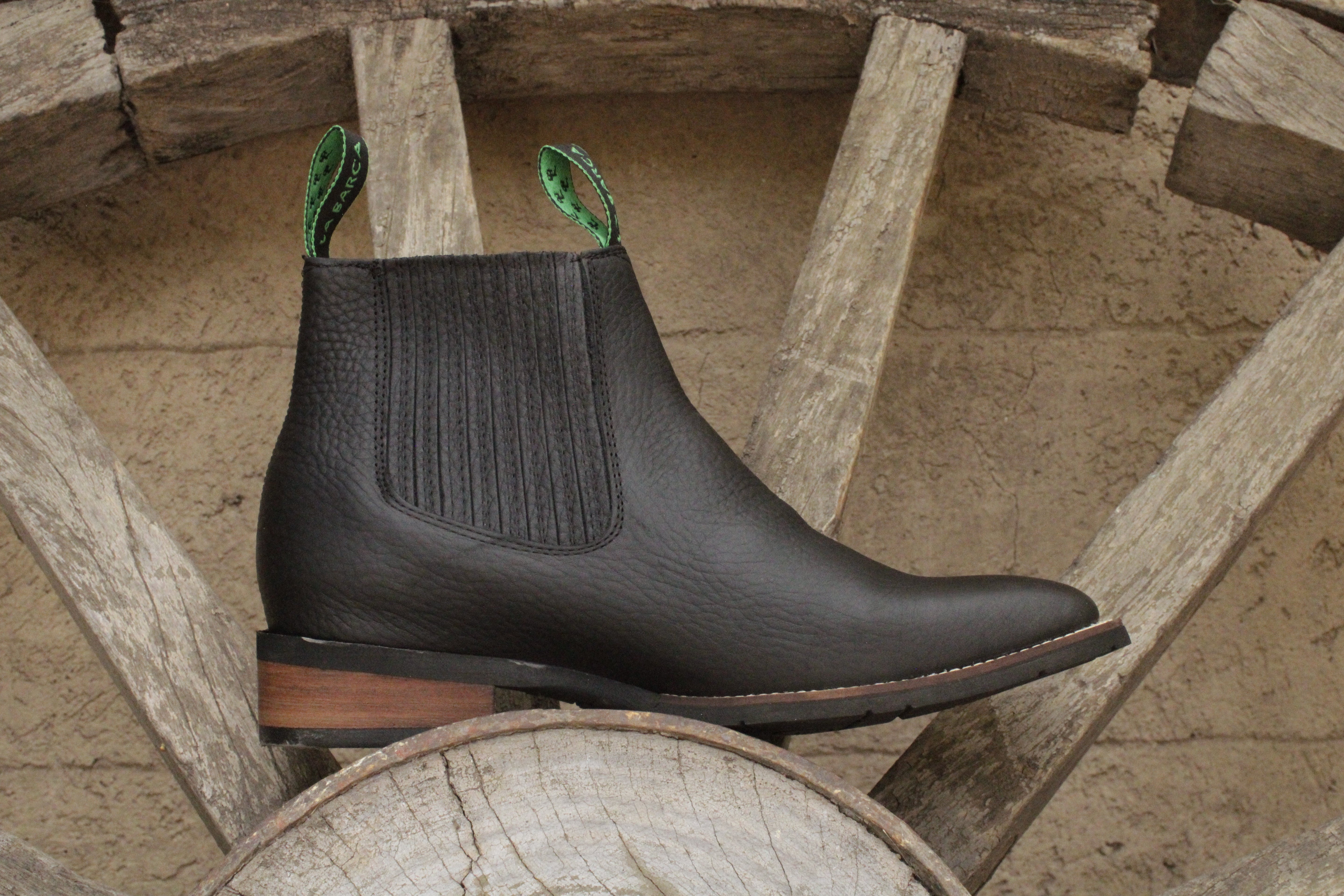 Botín Vaquero Tonalá Suela de Hule - Botín La Barca