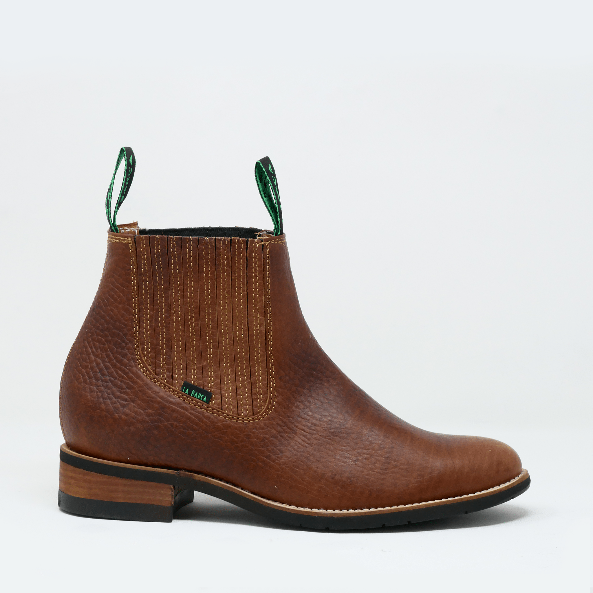 Nuevo botín charro color maple para hombre - Botín la Barca