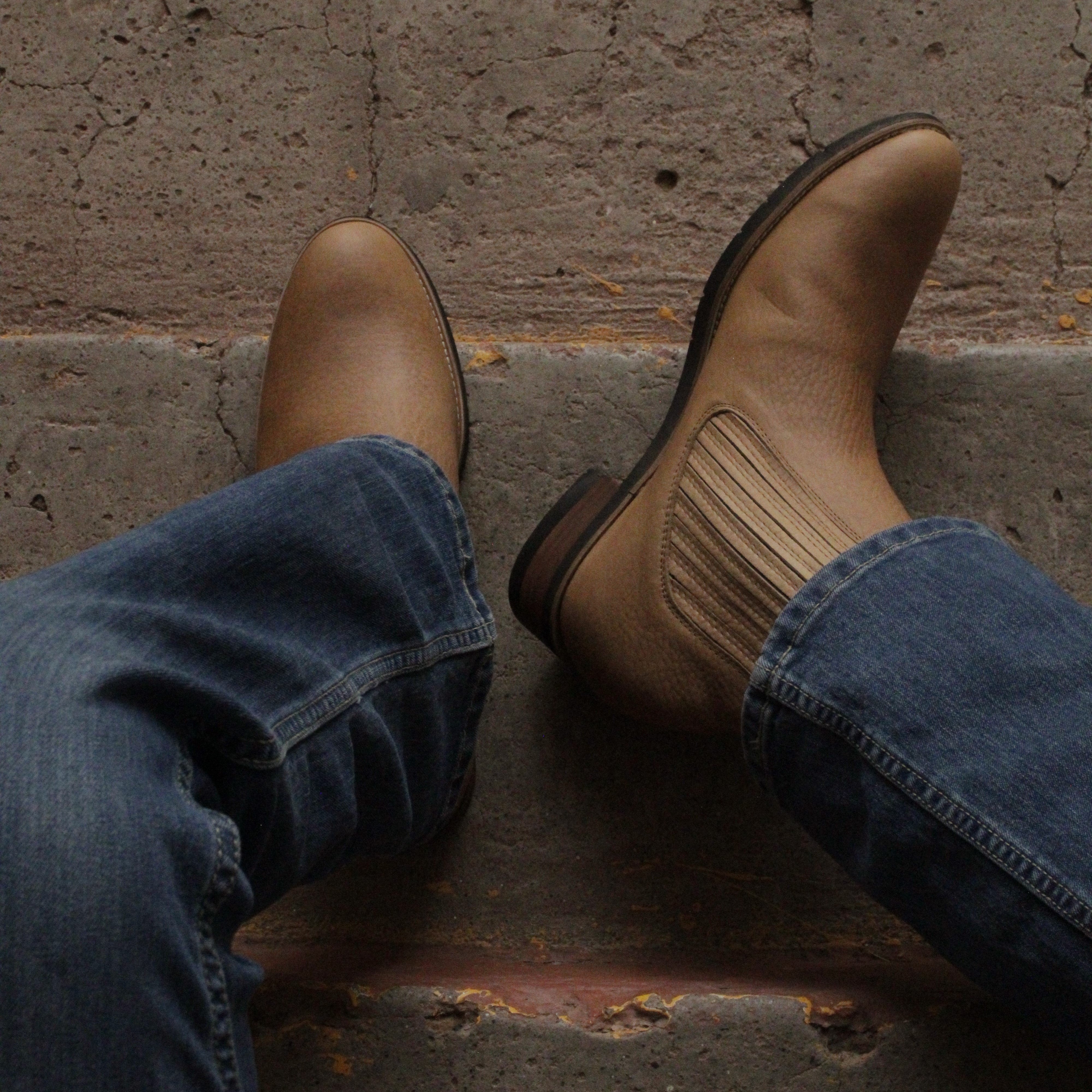 Nuevo botín charro color nuez para hombre - Botín la Barca