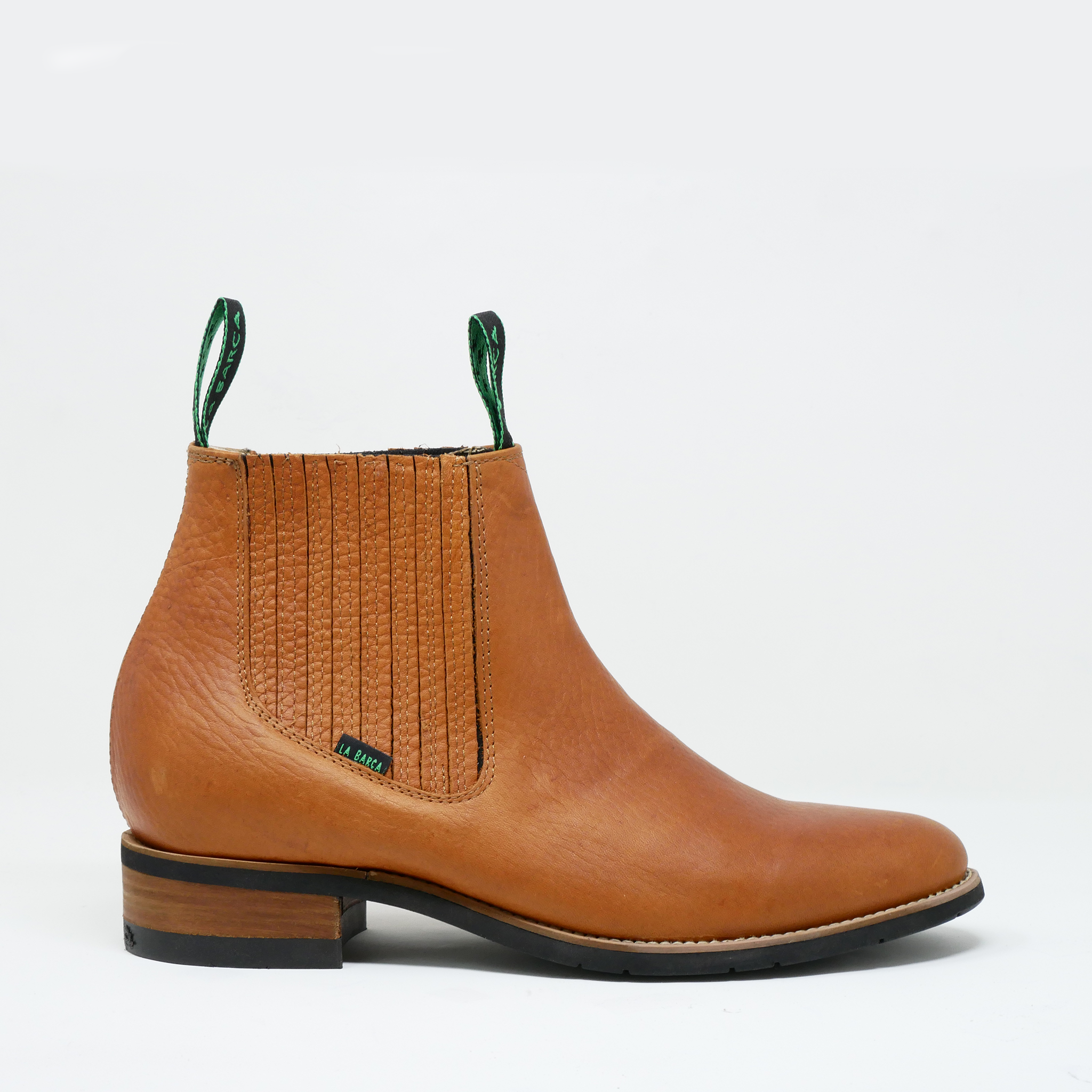 Nuevo botín charro color miel para hombre - Botín la Barca