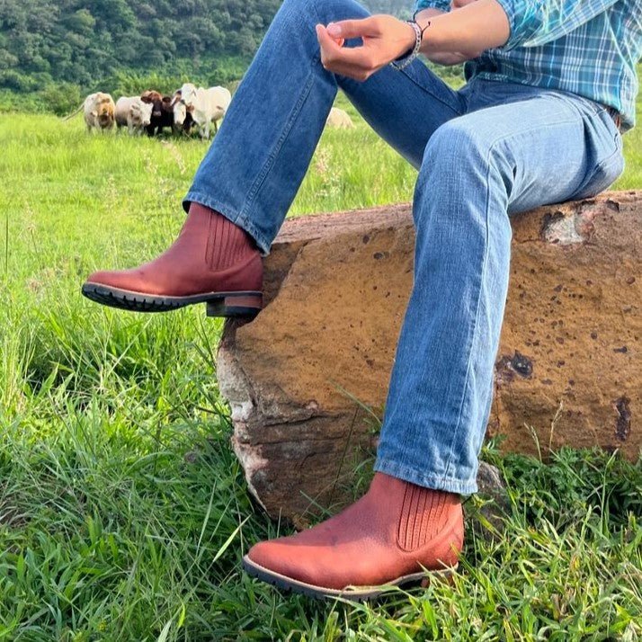 Nuevo Botín Charro suela de tractor - Botín La Barca