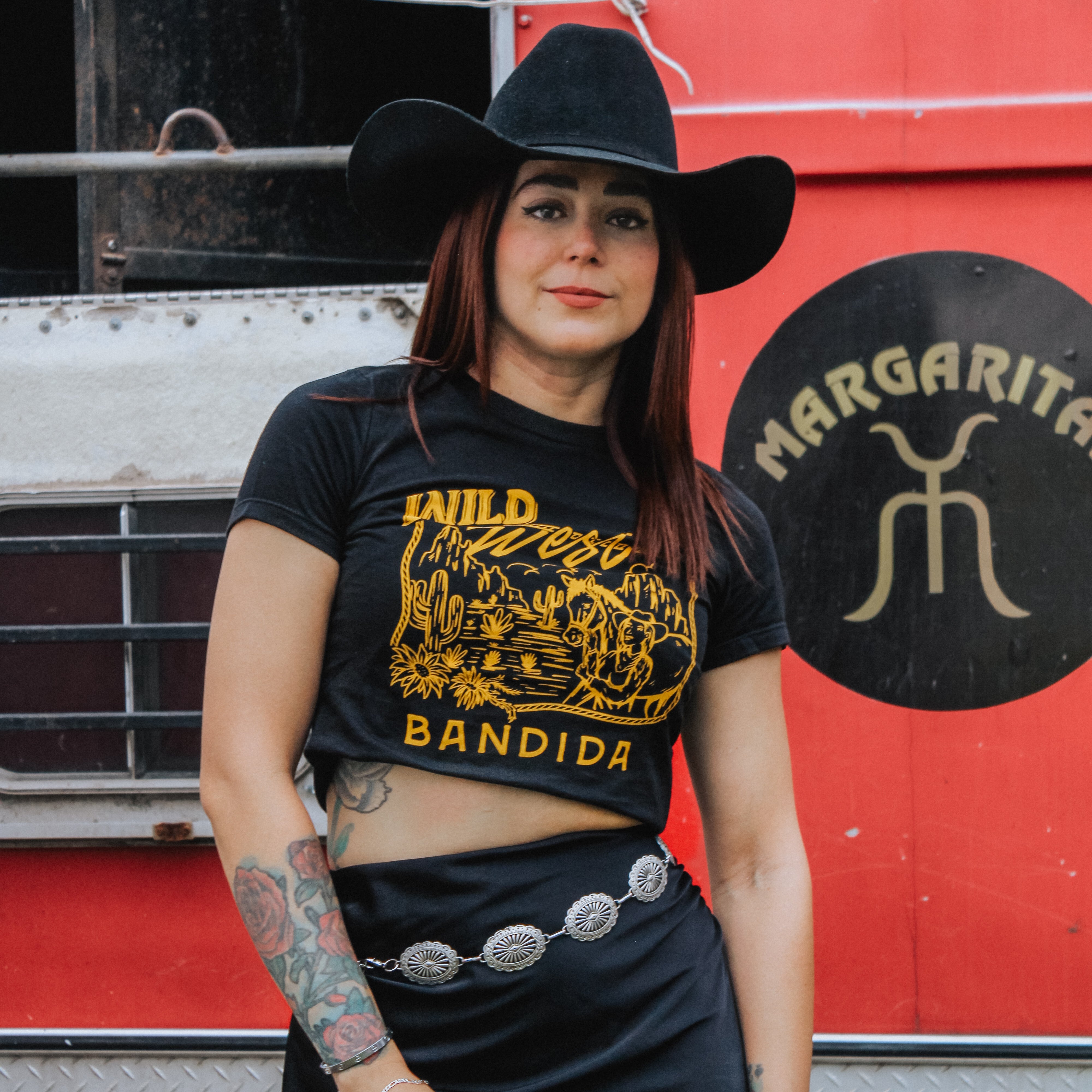 Playera Vaquera para Mujer "Wild West"