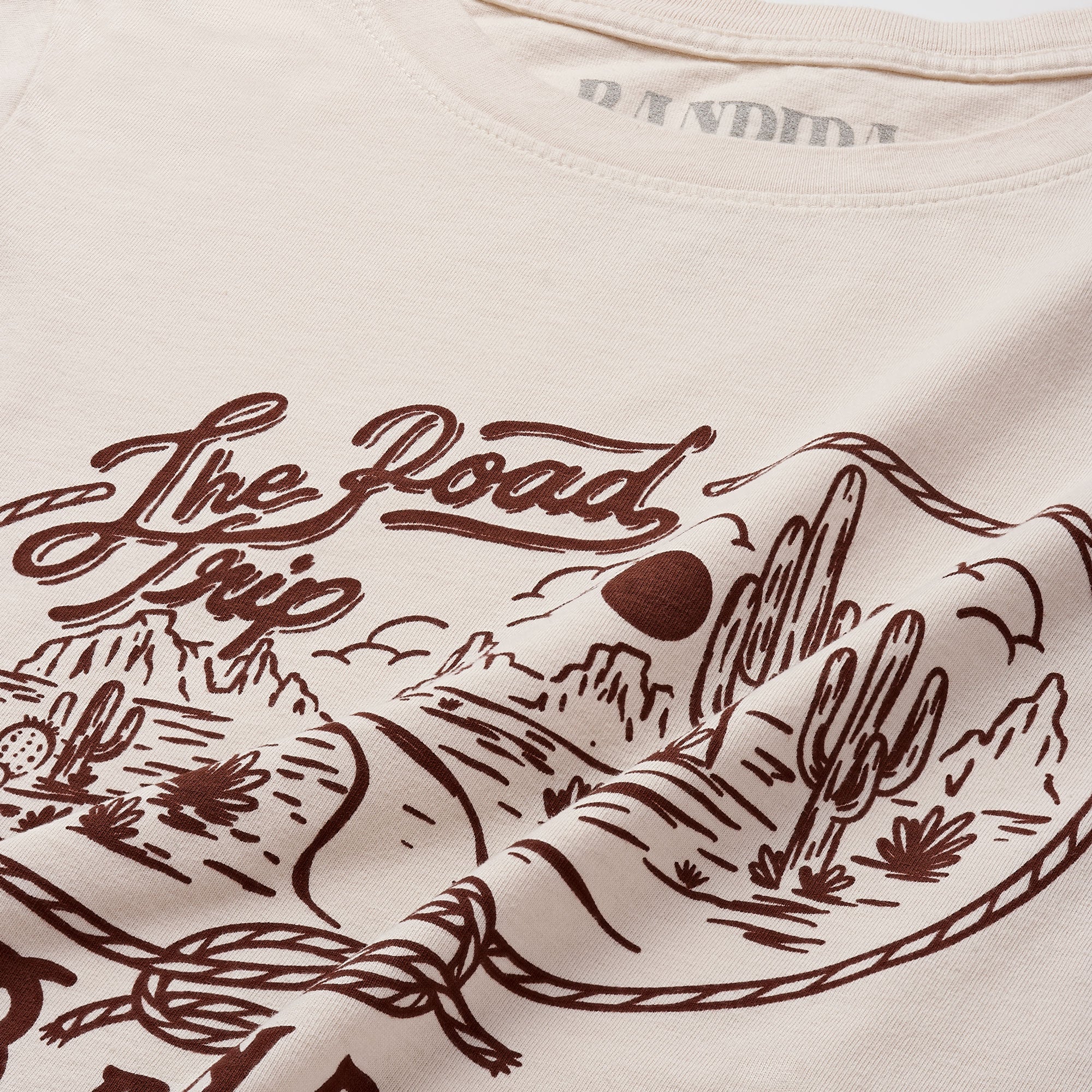 Playera Vaquera para Mujer "The Road Trip"