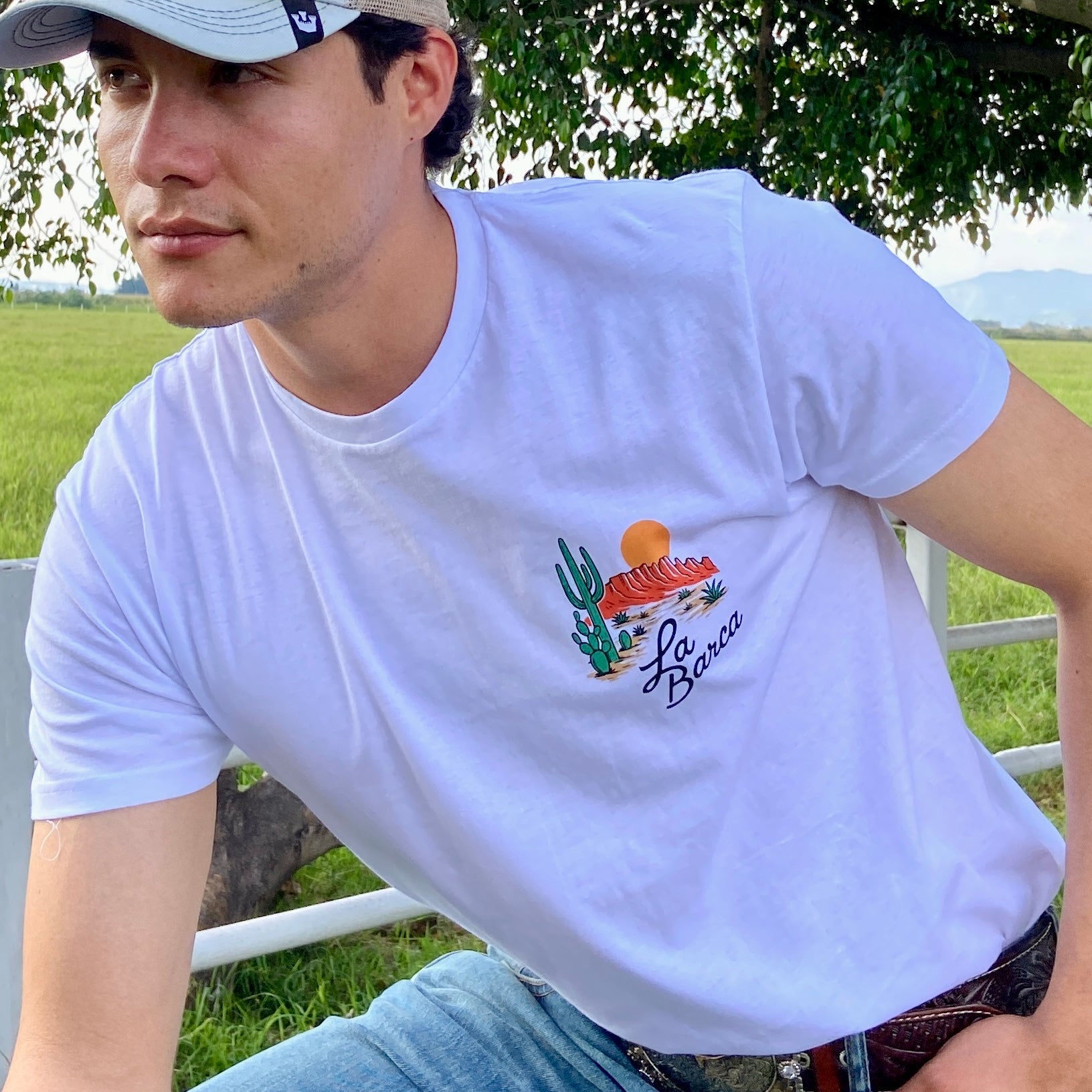 Playera Vaquera para Hombre "Horizonte"