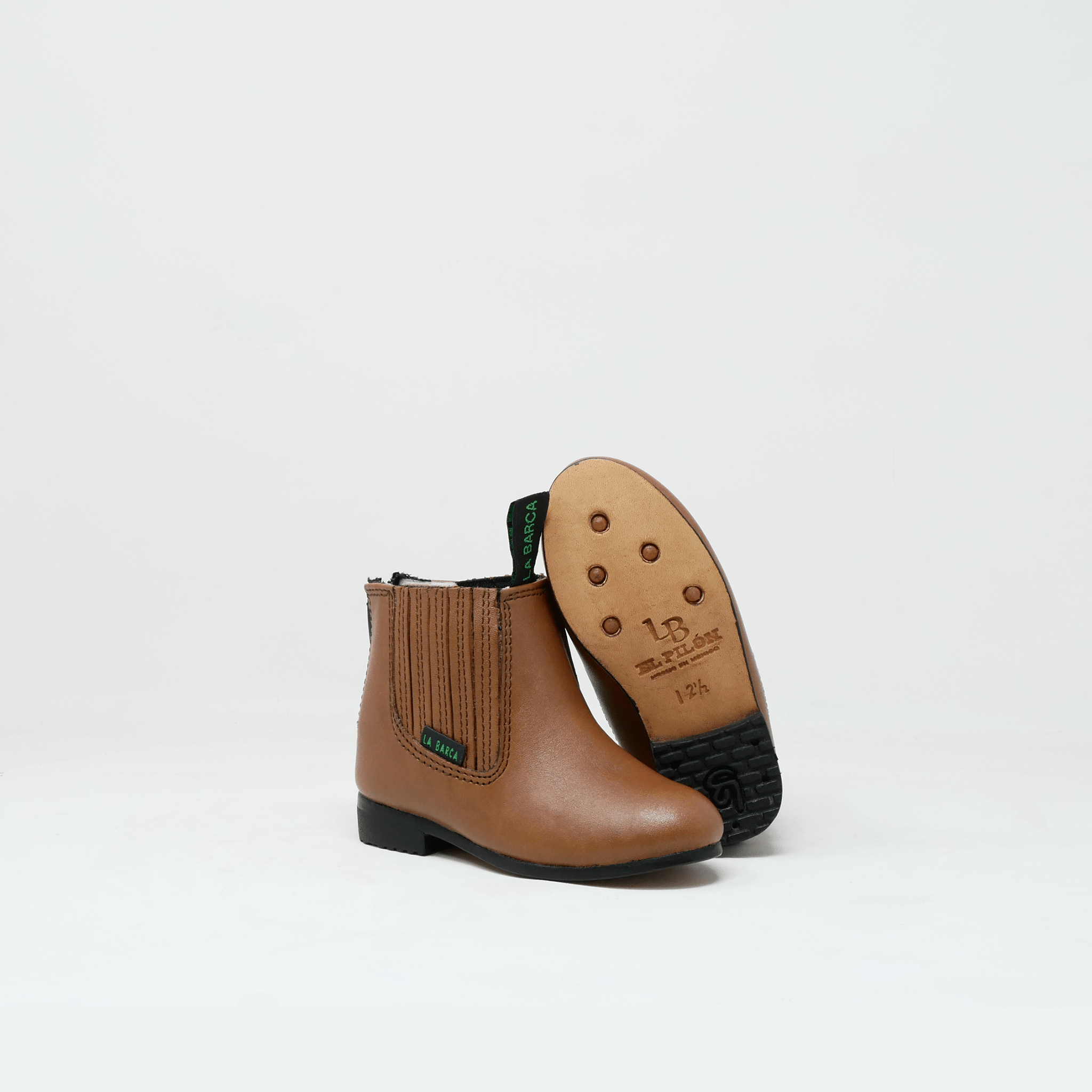 Botín Charro Bebé Suela Cuero - Botín La Barca
