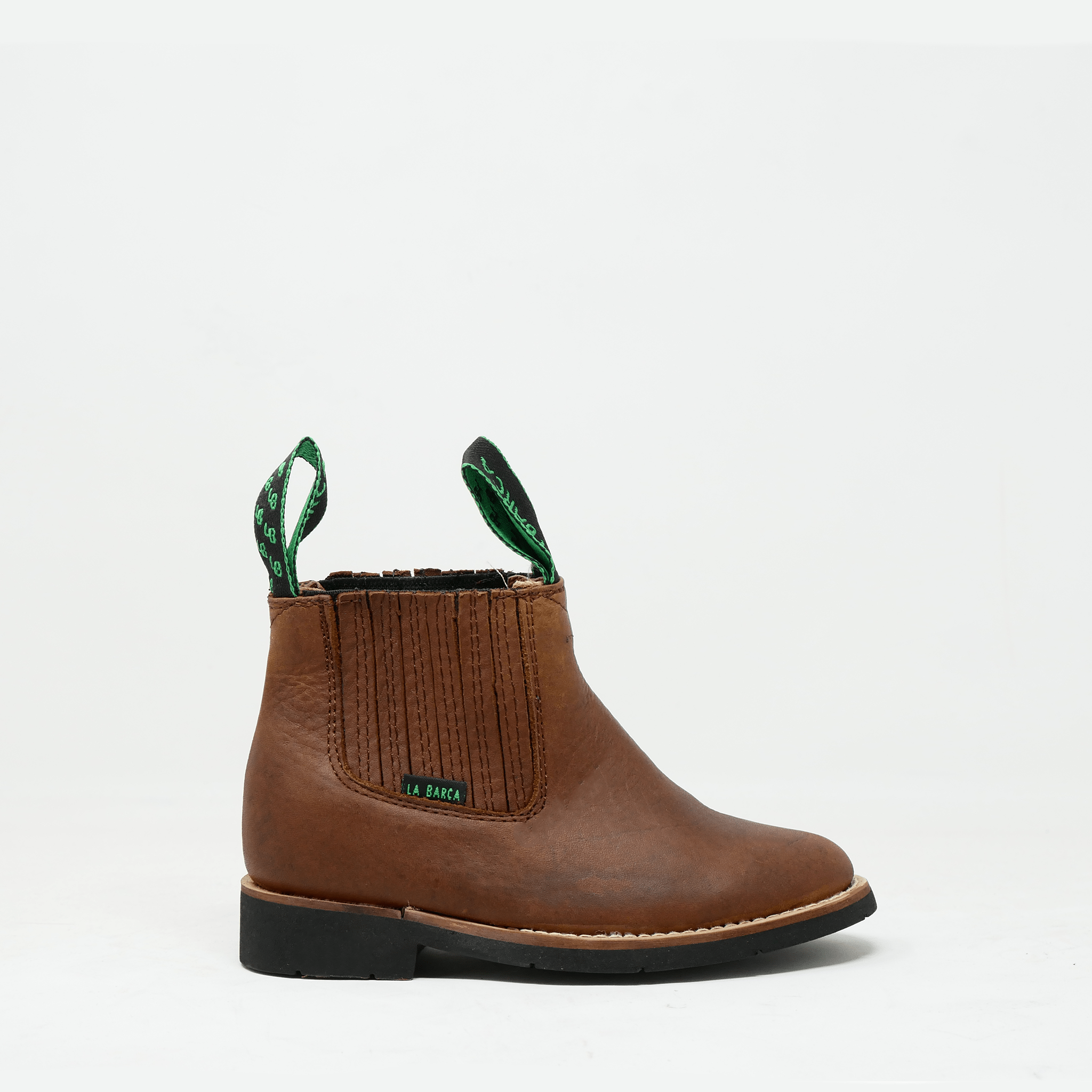 Botín charro color maple para niño  - Botín La Barca