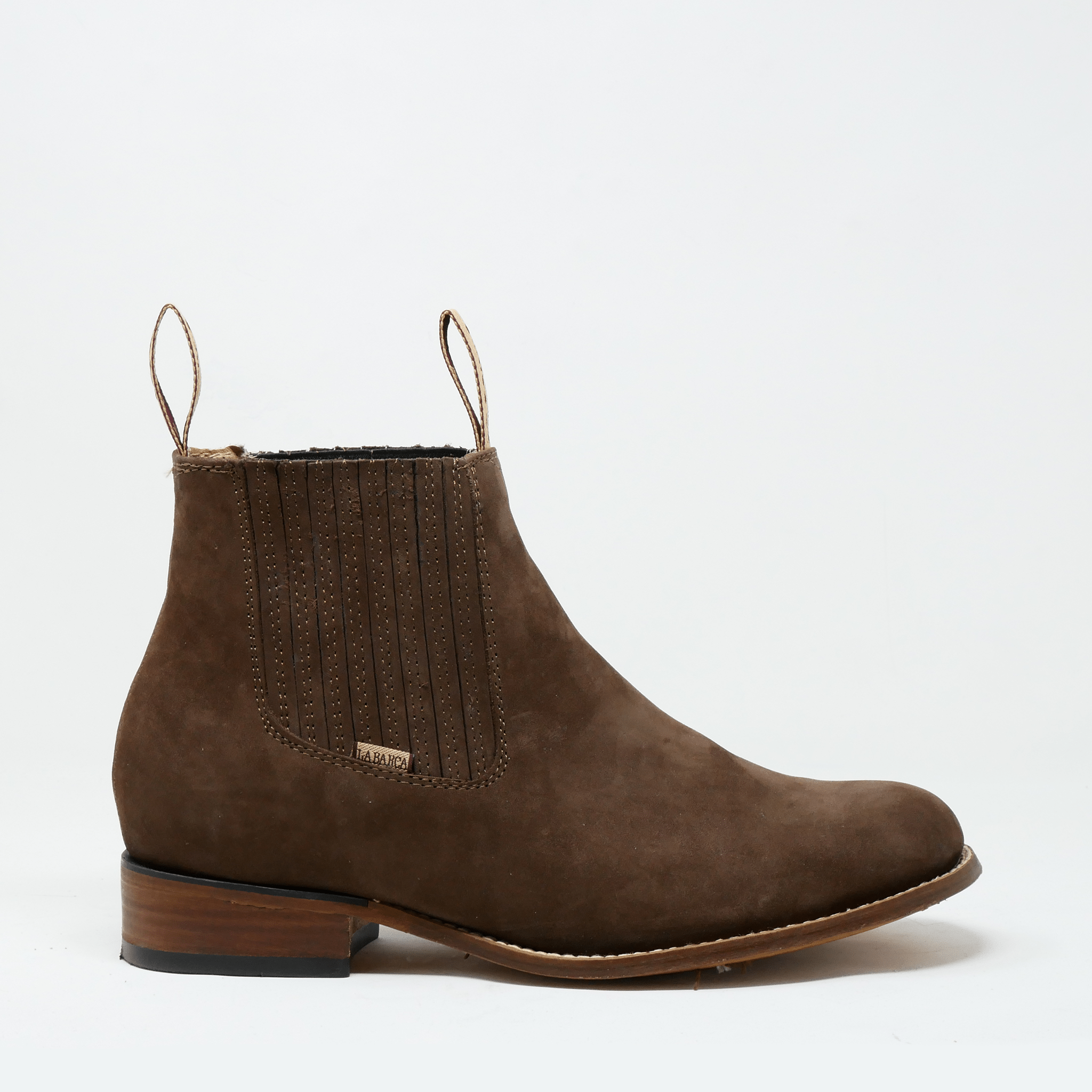 Botín Charro Papá Grande para Hombre Café - Botín La Barca