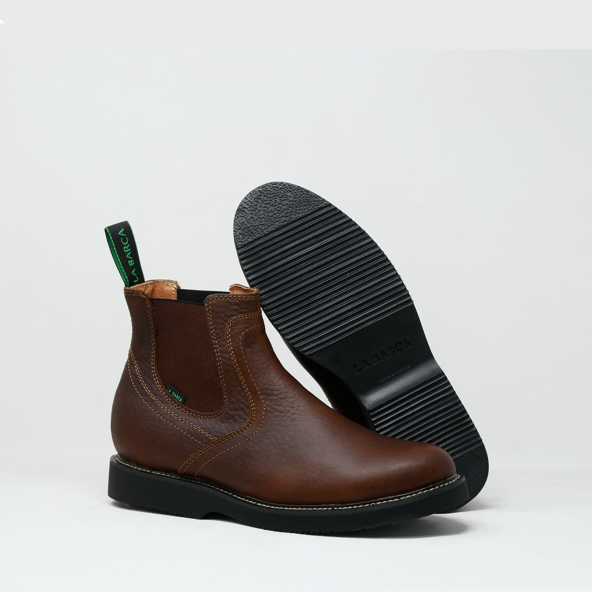 Botín vaquero de trabajo color miel para hombre - Botín La Barca