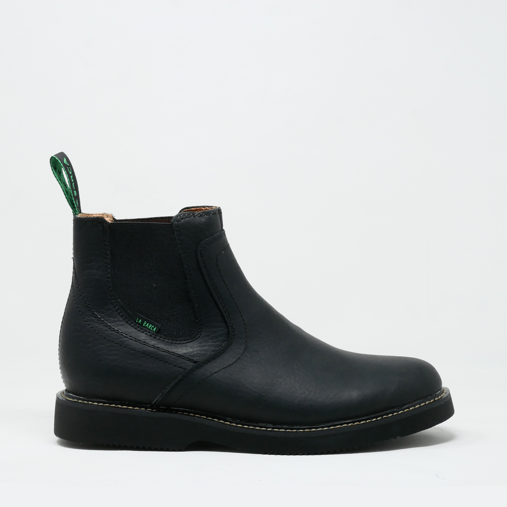 Botín vaquero de trabajo color negro para hombre - Botín La Barca