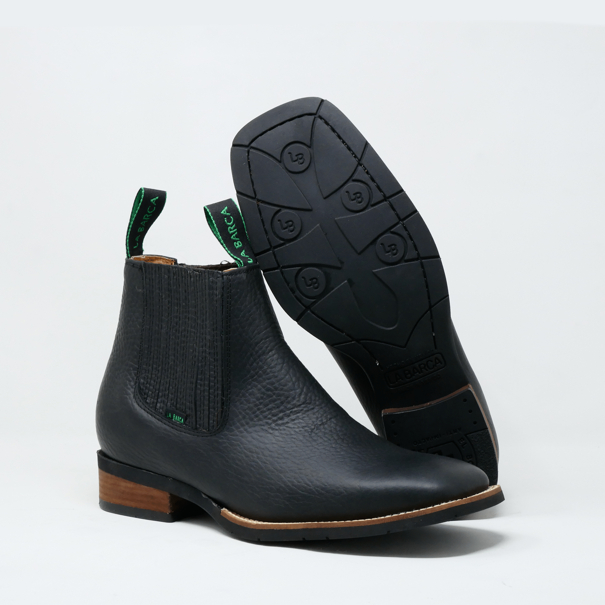 Botín Vaquero Tonalá­ Suela de Hule - Botín La Barca
