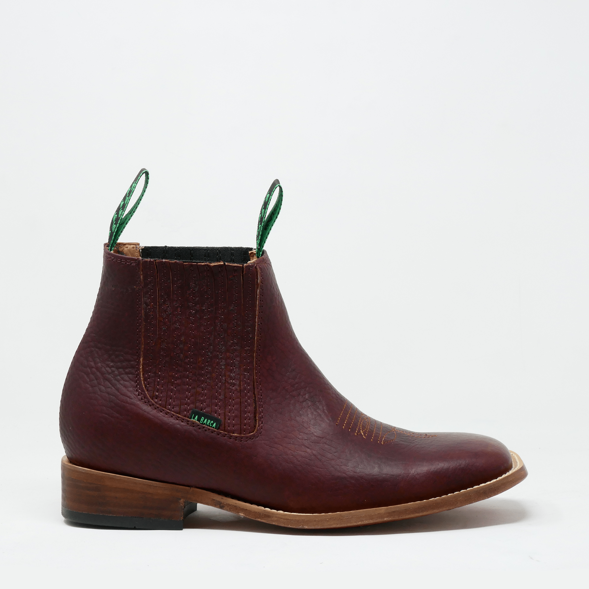 Botín Vaquero Tonalá­ Suela de Vaqueta - Botín La Barca