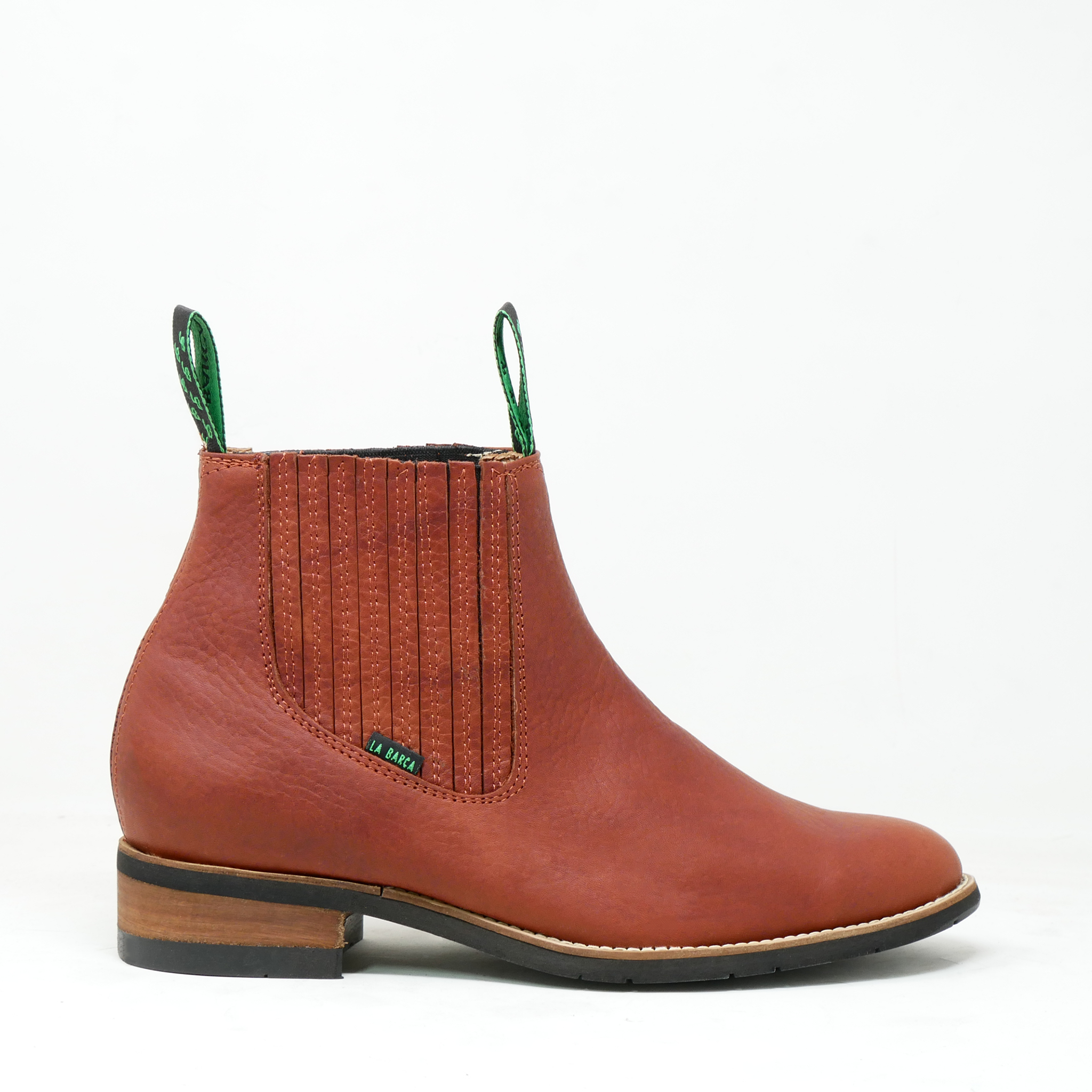 Nuevo botín charro color shedron para hombre - Botín la Barca